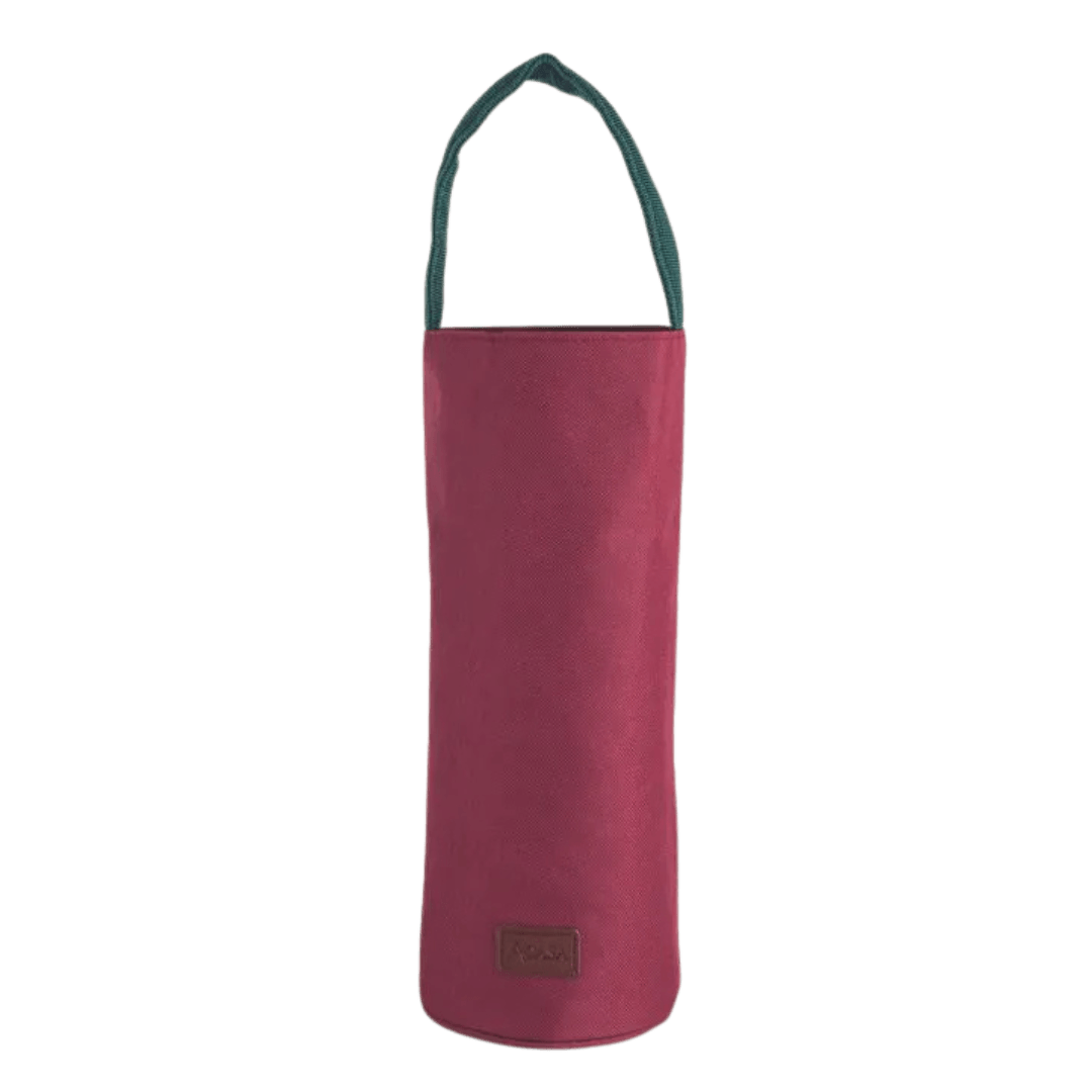 Bolsa Térmica A\Casa Poliéster Bordô para 1 Garrafa